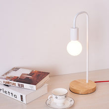 Load image into Gallery viewer, Modern Fashion Wood Table Lamp Bedside Lamp Bedroom Lamp